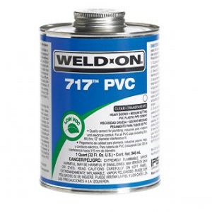 Keo dán ống WELD-ON 717 PVC